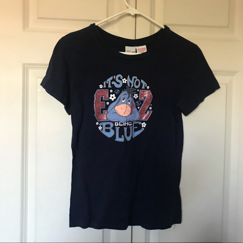 Disney Eeyore It not  EZ being blue shirt